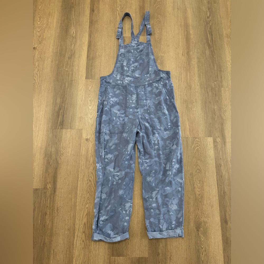 Aerie Blue Camo Overalls